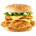 Double Ringer Fillet of Fire Burger